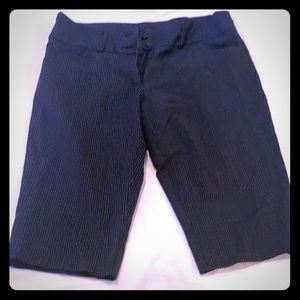 Pinstripes longer dressy shorts